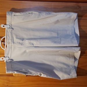 Nike Golf 330239 072 light bone Dri Fit Flat Front Tech Shorts Size 40